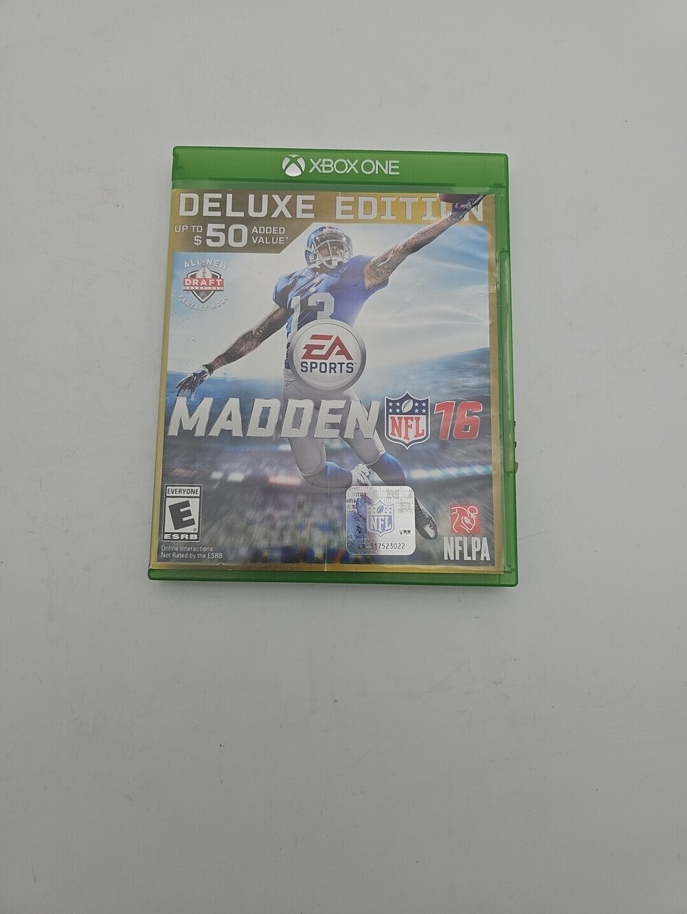 Madden 16 Deluxe Edition (Xbox One, 2016) Tested No Manual